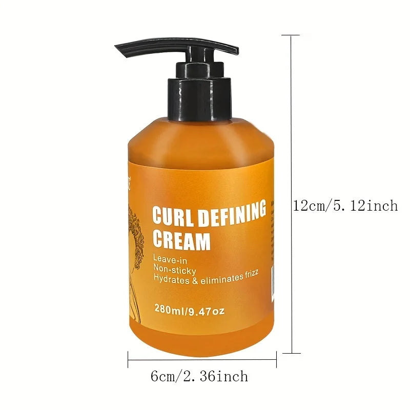 GZE Curl Defining Cream with Argan Oil | Wavy & Curly Hair
