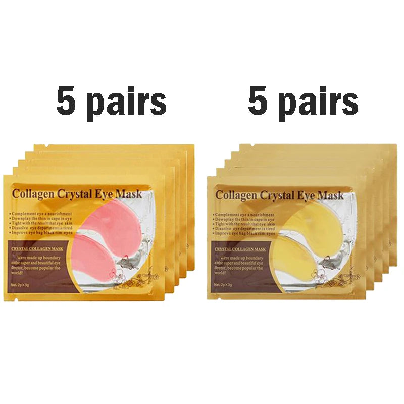 Gold Collagen Crystal Eye Patches – Firming & Moisturizing Mask