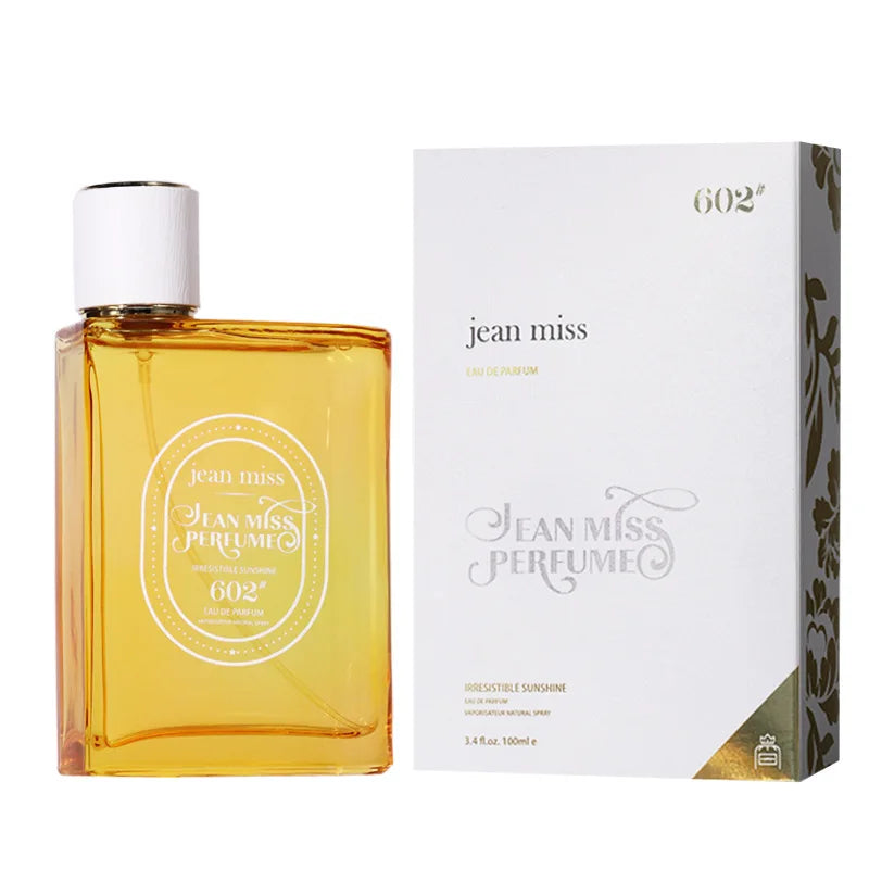 Women Perfume 100ml Caramel Vanilla Flavor Fresh Natural Charming Irresistible Sun Gourmet Longlasting Fragrance Brand Bodyspray Peaceful Pleasures Health and Wellness 100ml Jean Miss