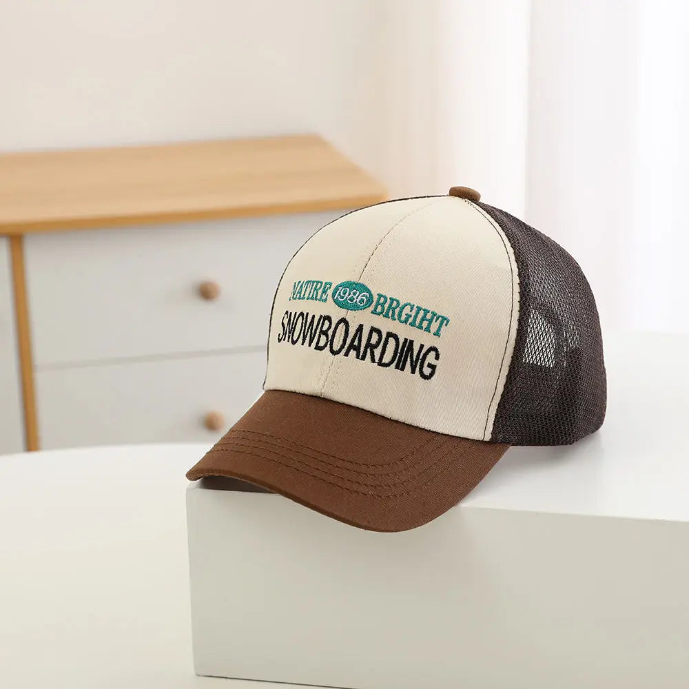 Kids Breathable Mesh Sun Hat Baseball Cap | Ages 1–6