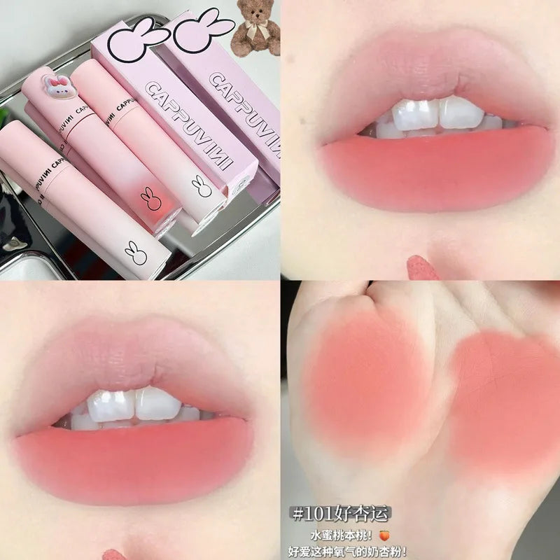 Velvet Matte Lip Mousse Chestnut Brown | Waterproof K-Beauty