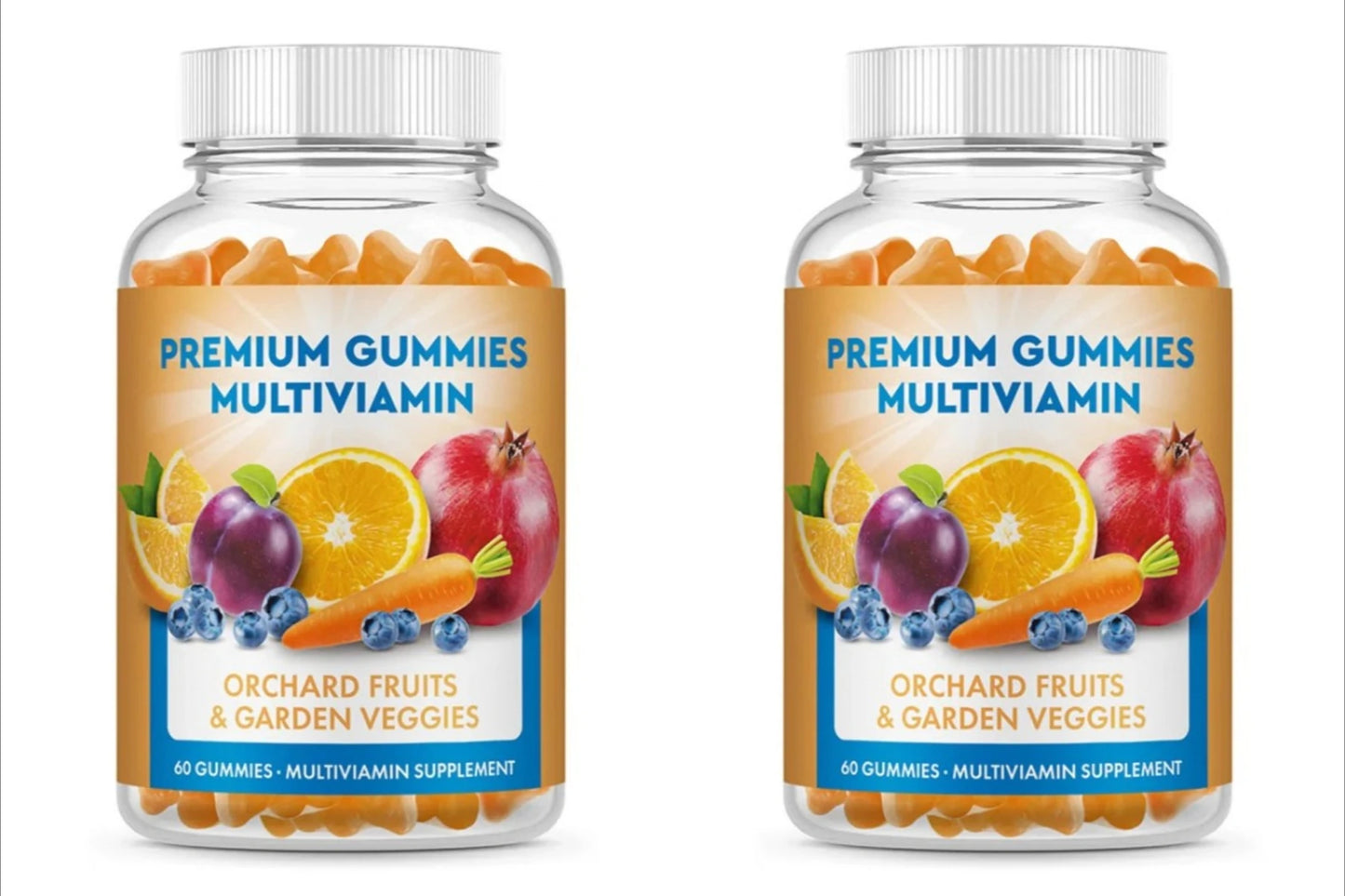 Daily Multivitamin Gummies 60ct | Fruits & Veggies Blend