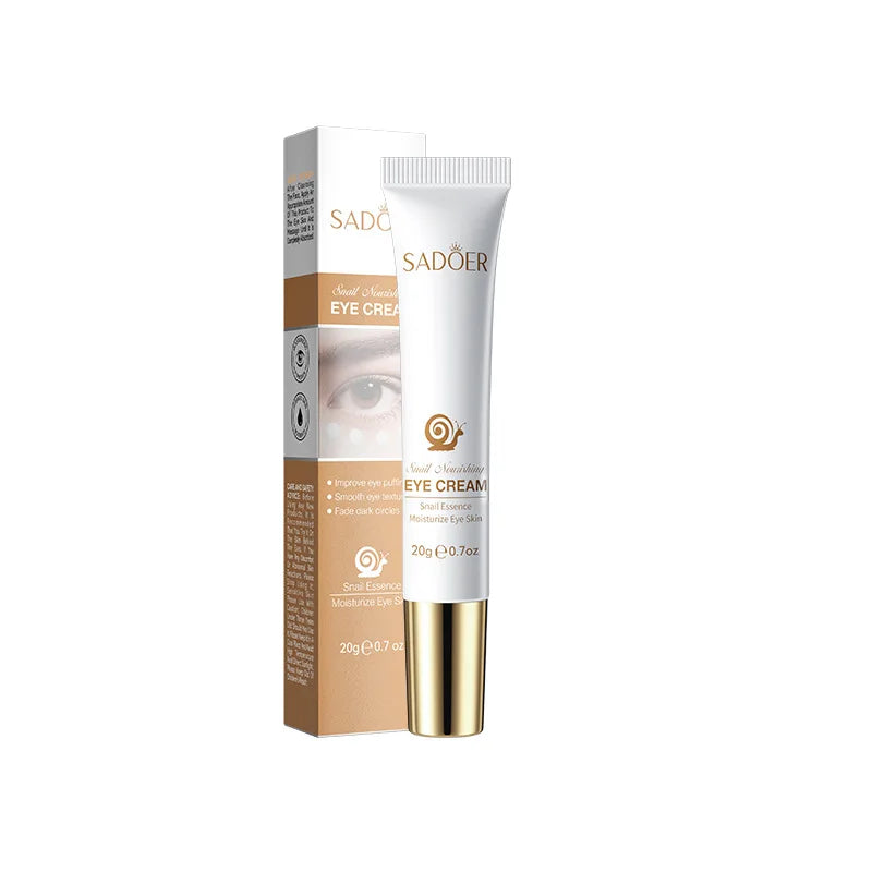 SADOER Snail Eye Cream – Dark Circles, Bags & Anti-Aging