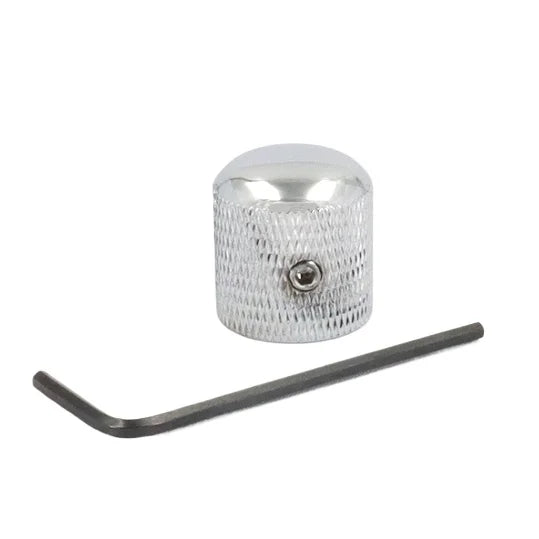 Electric Guitar Bass Knob Cap Potentiometer Hat Tone Volume Metal