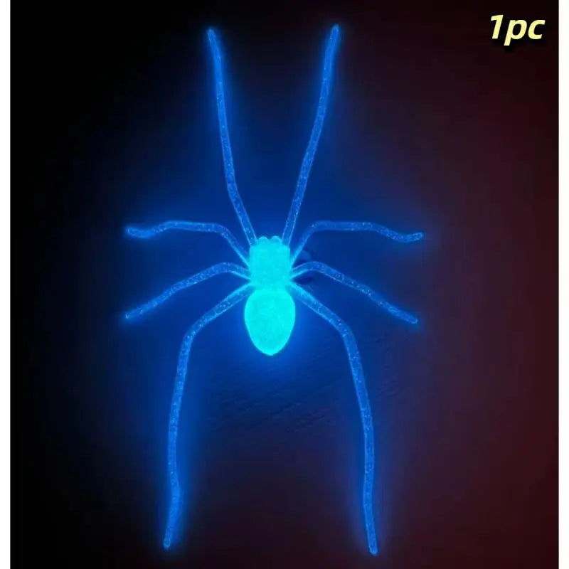 Glow In The Dark Spider Fridge Magnet | Halloween Prank Decor