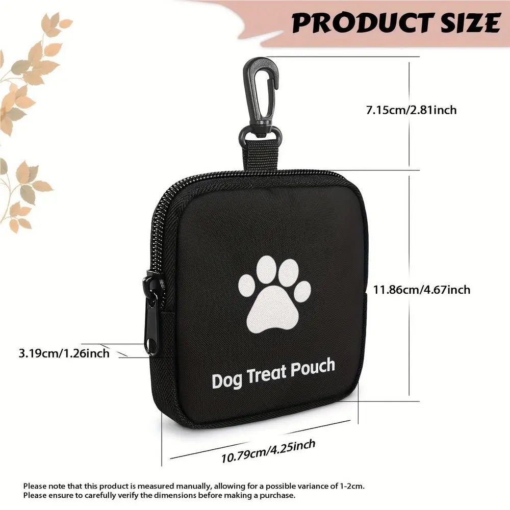 Dog Training Treat Bag – Leakproof Portable Snack Waist Pouch
