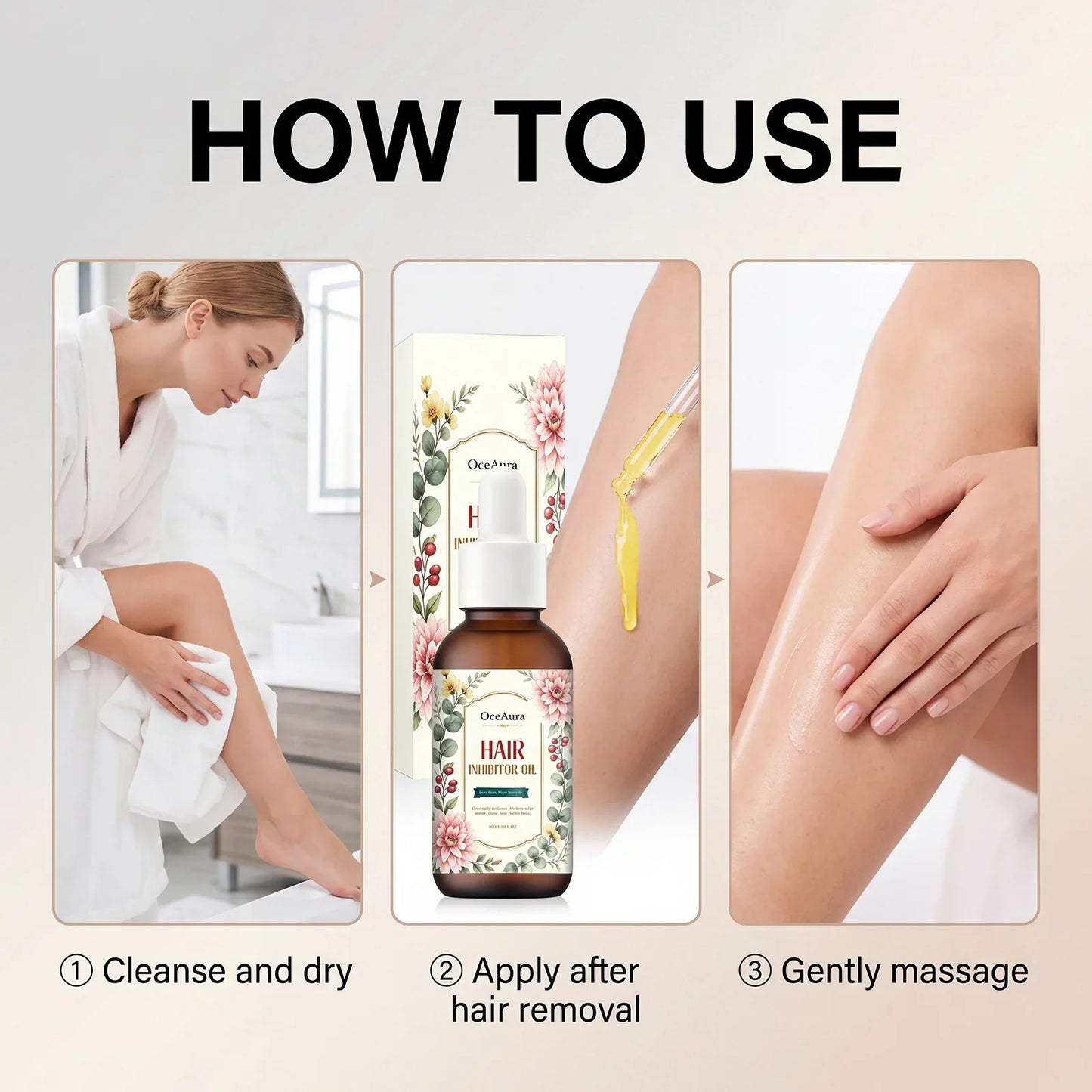 Post-Wax Soothing Body Oil – Calm Sensitive Skin | 60ml