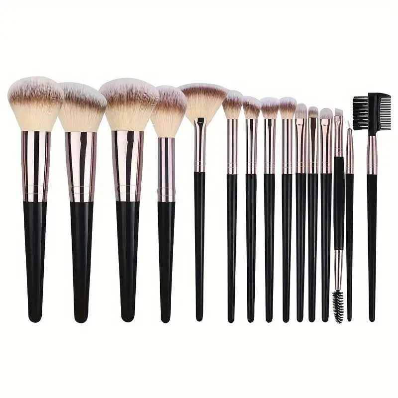 RUNTOIN Makeup Brush Set 3–20 Pcs | Soft Fluffy Beauty Brushes