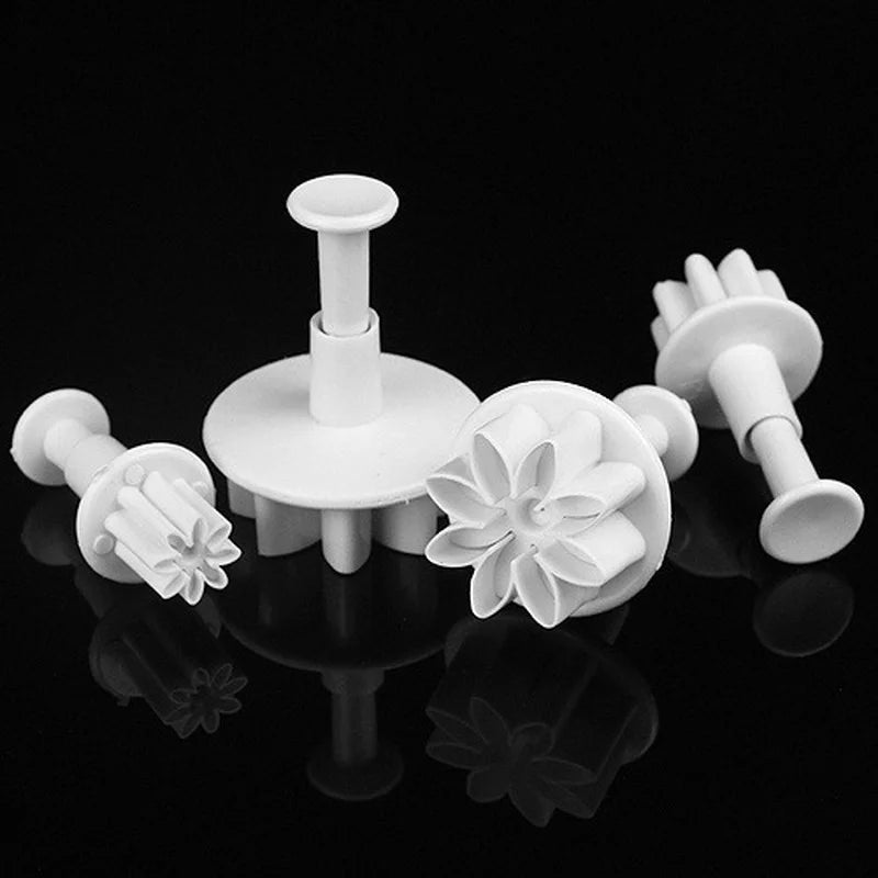 Daisy Sugar Flipping Embossing Mold Flower Cookie Sunflower Plunger