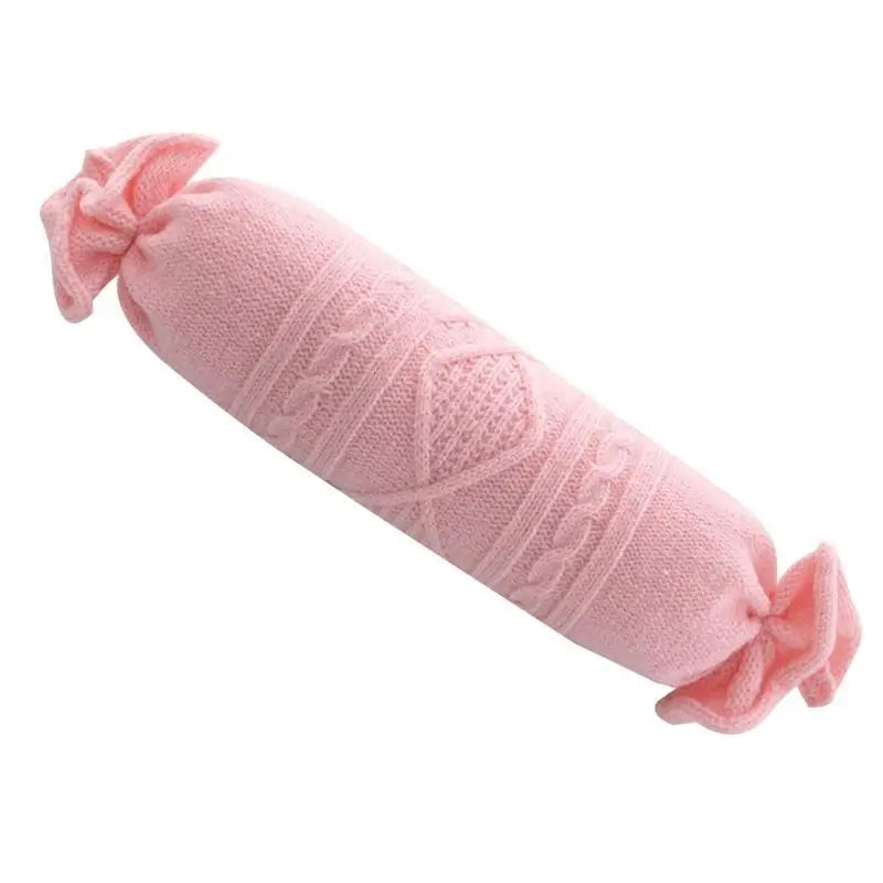 Newborn Baby Photo Props – Beanie Hat & Posing Pillow (0–6M)