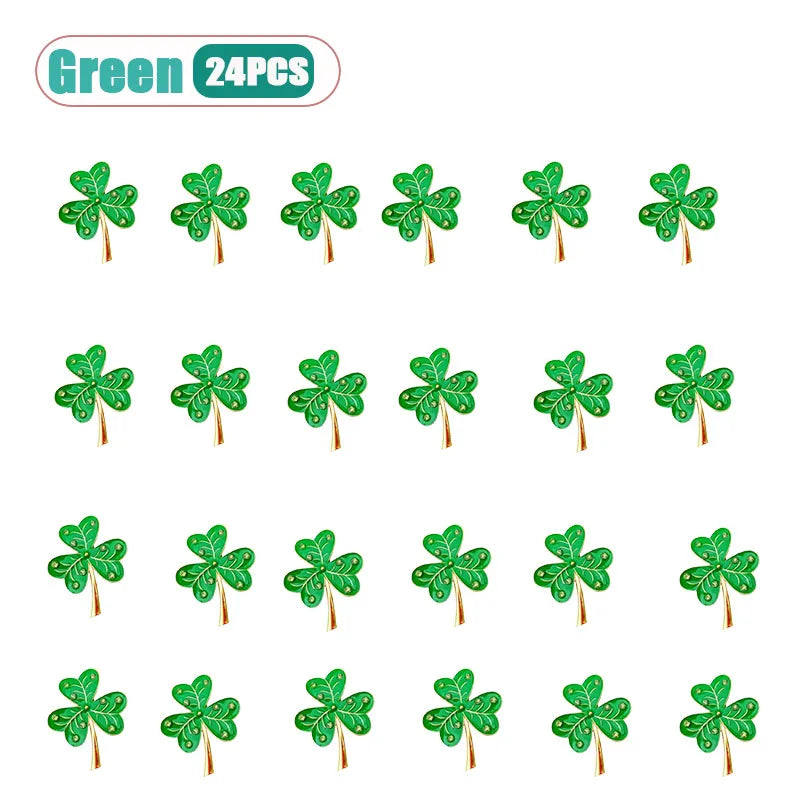 Clover Shamrock Napkin Rings – St. Patrick's Day Table Décor