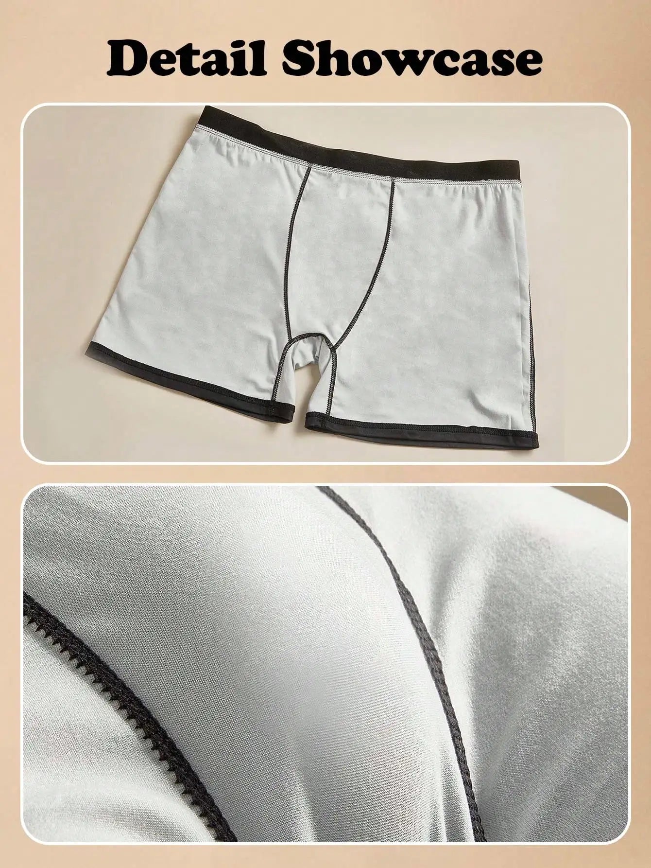 Custom Face Mens Boxer Briefs Personalized Photo Underwear Funny Custom Mens Shorts Six Sizes Available Gift for Him Peaceful Pleasures Health and Wellness