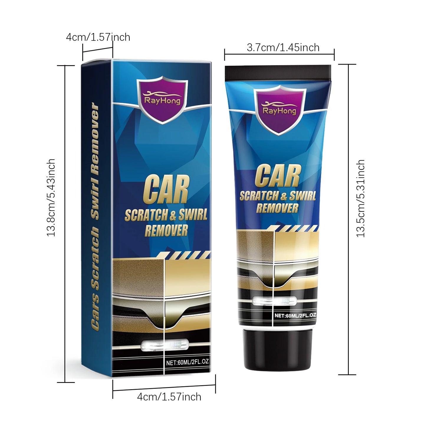 RayHong Car Scratch Repair Paste | Paint Swirl Remover