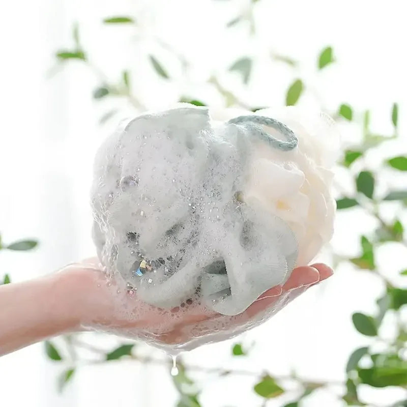 Exfoliating Mesh Bath Sponge Shower Scrub Body Bubble Ball