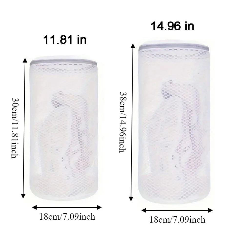 Honeycomb Mesh Shoe Washing Bags – 2 Pack, Anti-Deformation