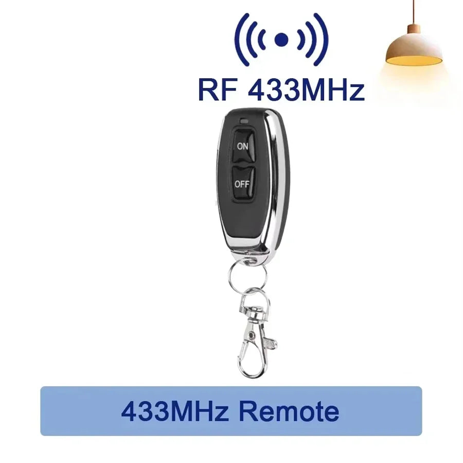 RF433MHz Wireless Remote Control Light Switch 10A Relay