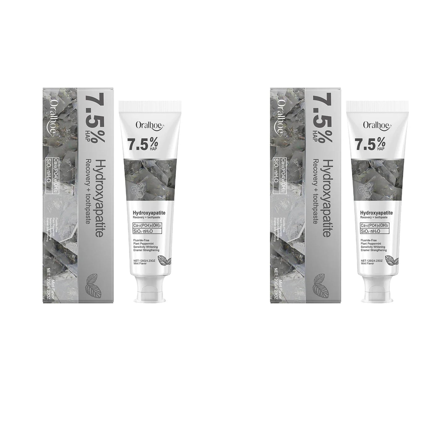 Hydroxyapatite Toothpaste – Enamel Repair & Whitening 120g