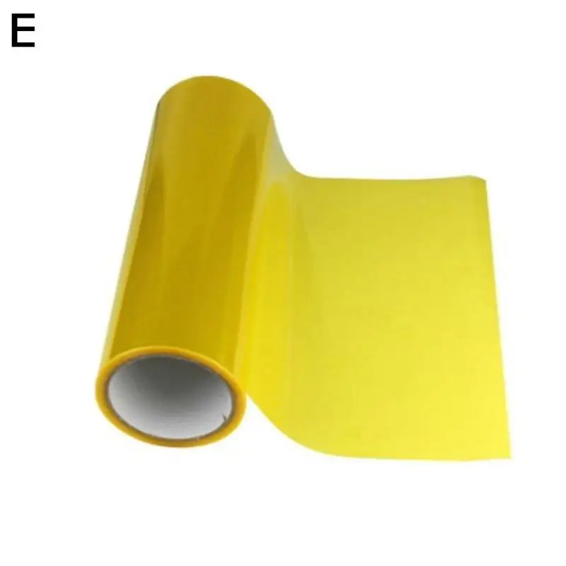Car Motorcycle Headlight Tint Fog Light Taillight Smoke Tint Vinyl Film Waterproof Film for Headlights Car Body Film Sticker Peaceful Pleasures Health and Wellness E