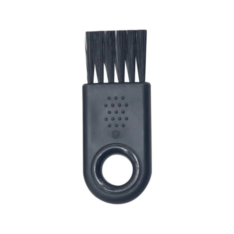 10pcs Electric Shaver Cleaning Brush Mutifunctional Cleaning Brush Anti‑Slip Trimmer Brush Cleaner Shaving Peaceful Pleasures Health and Wellness black