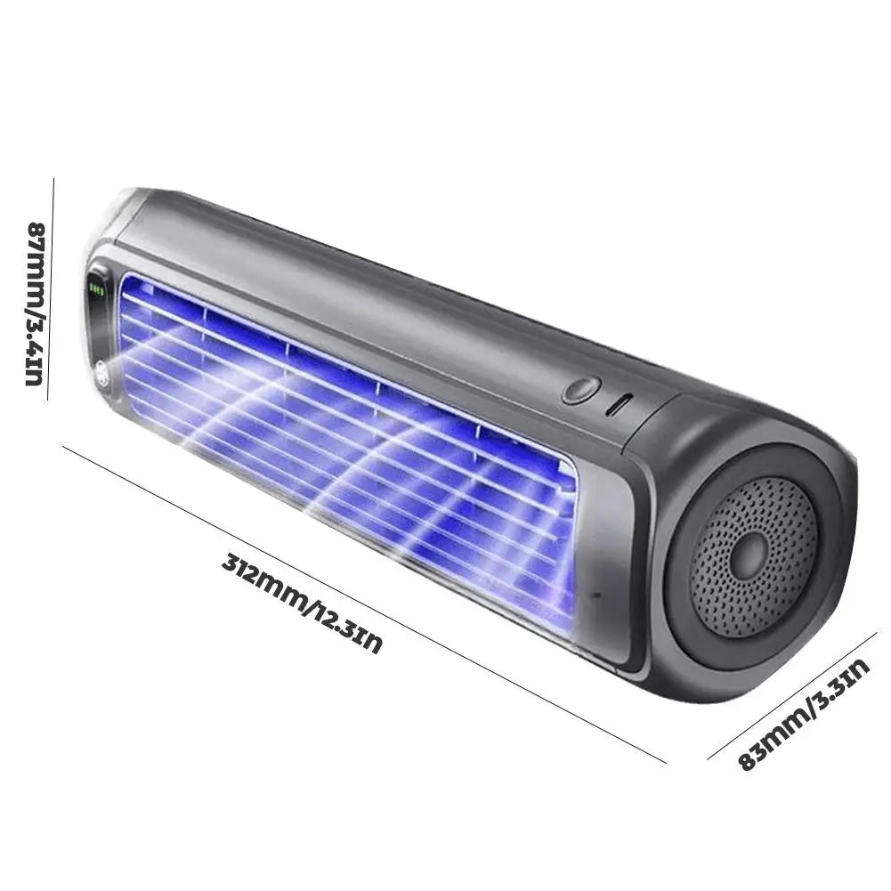 Household Small Fan Silent Kitchen Toilet Wall-mounted Refrigeration Electric Fan Dormitory Punch-free Multifunction Cooling Fan Peaceful Pleasures Health and Wellness