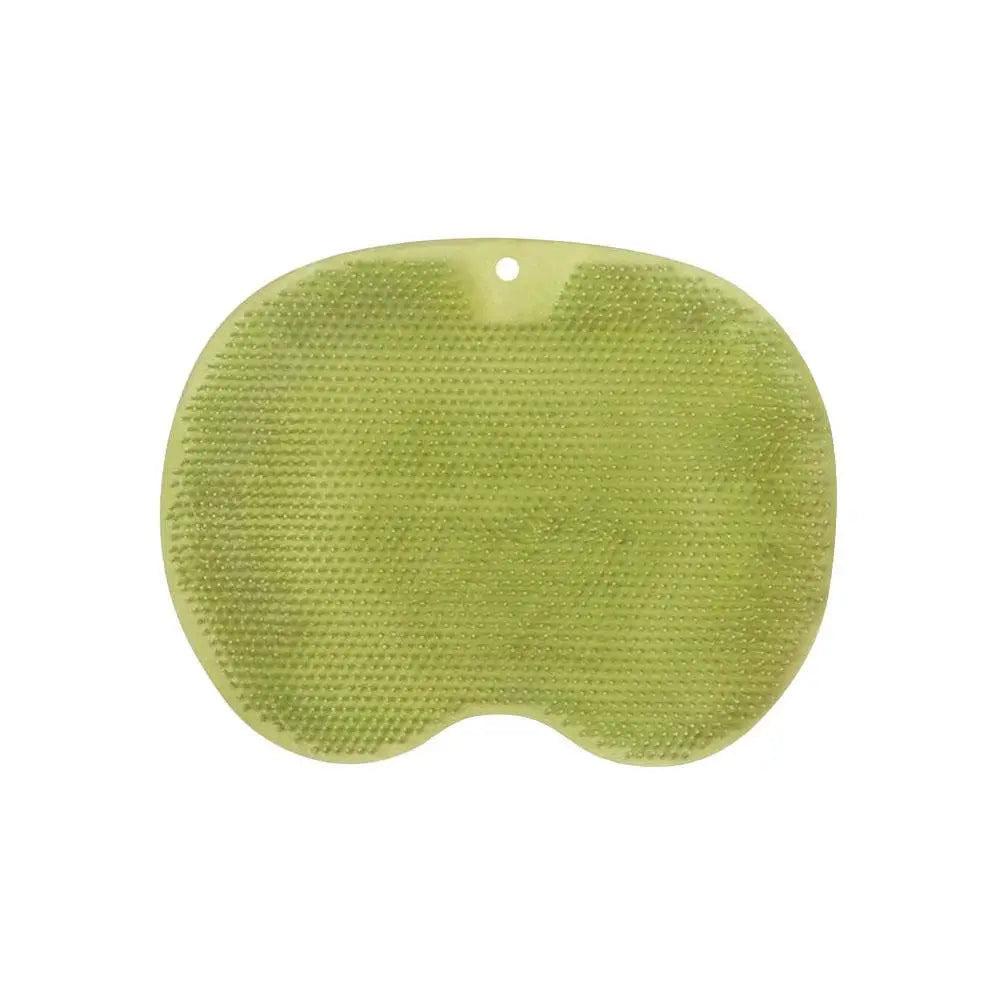 Non-Slip Shower Foot Scrubber Mat with Massage Bristles