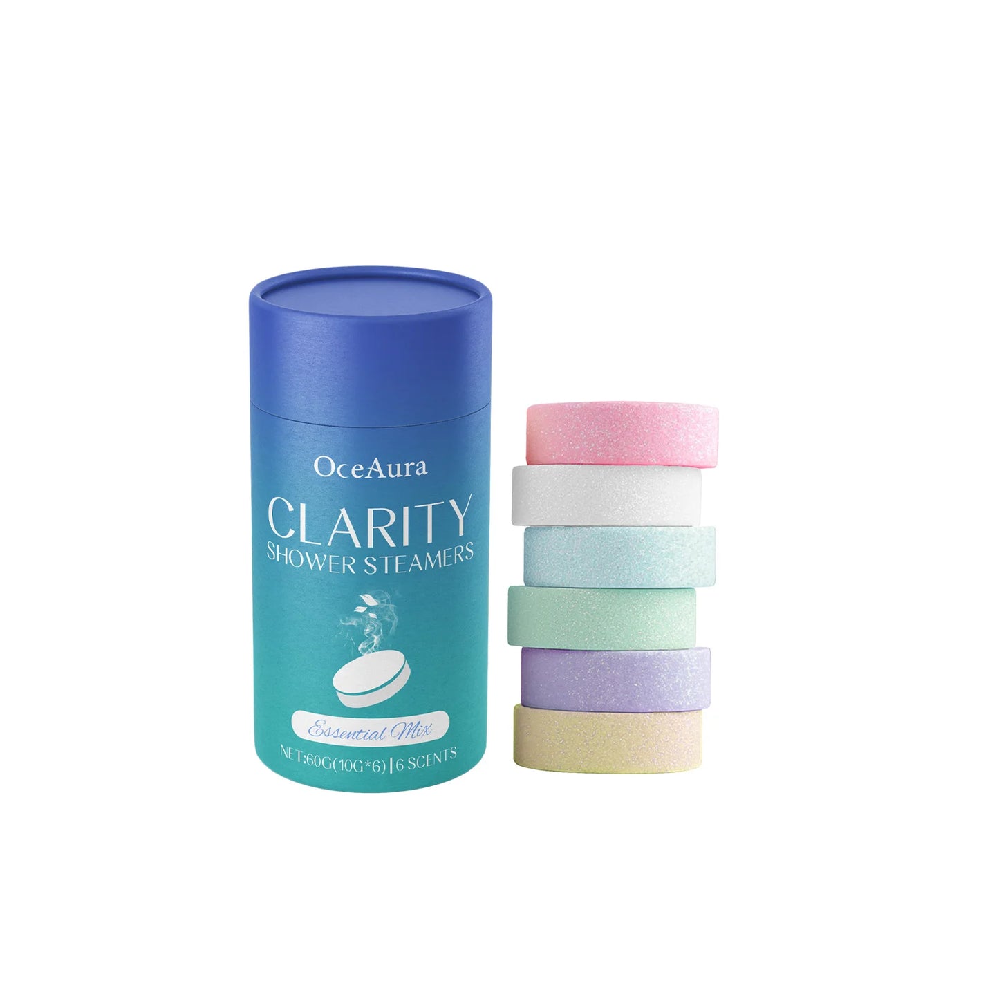 OceAura Aromatherapy Shower Tablet – Cleanse & Moisturize
