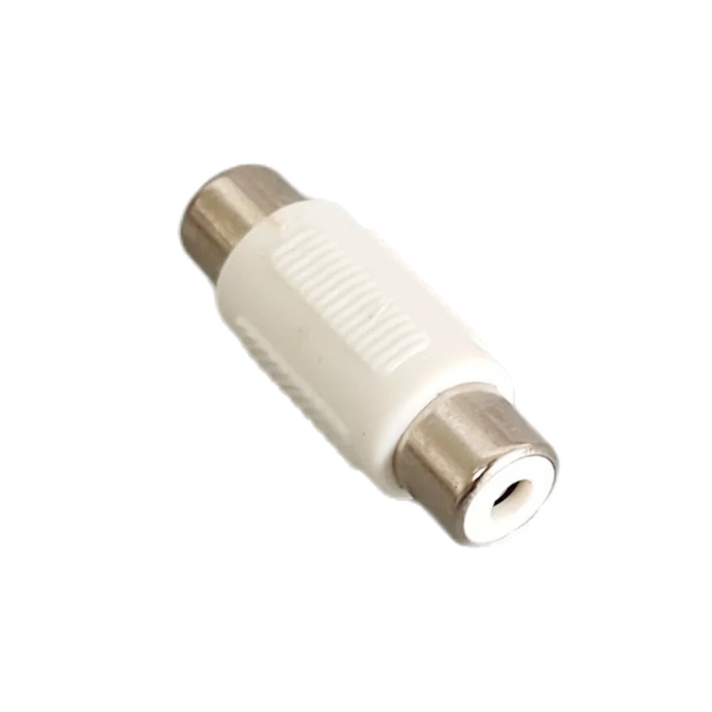 10PCS Straight RCA Female to Female connector Jack AV cable joiner coupler Audio Video Peaceful Pleasures Health and Wellness