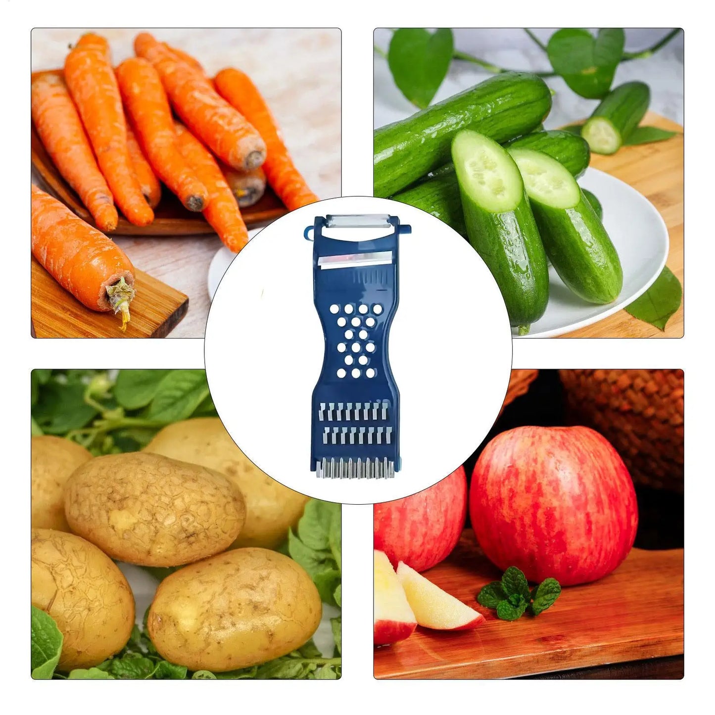 Multifunctional Vegetable Peeler Grater & Slicer | Kitchen Tool