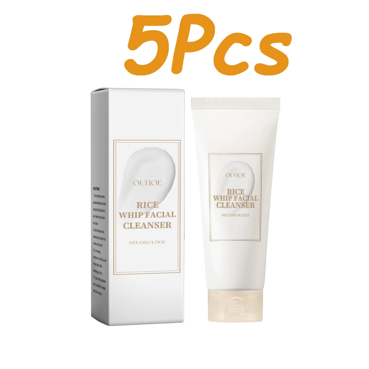 Rice Raw Pulp Foaming Facial Cleanser – Brighten & Hydrate