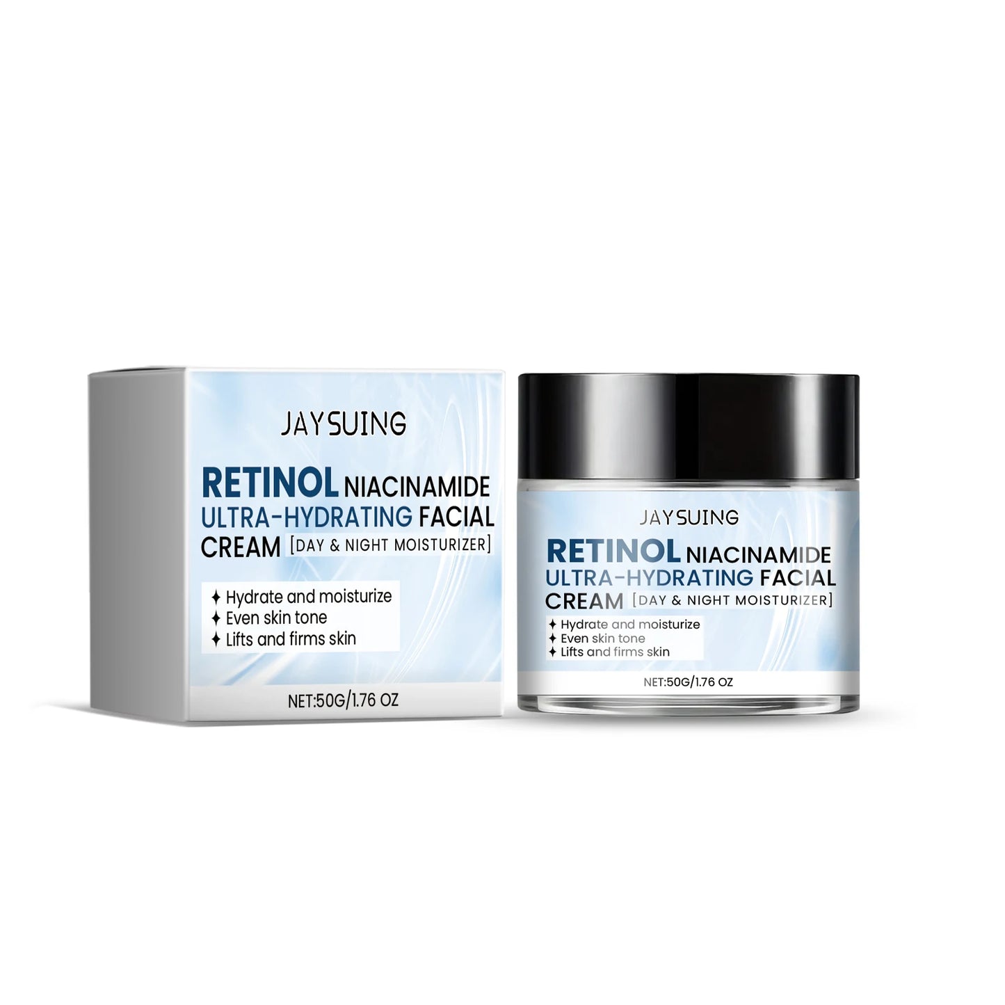 Nicotinamide Face Cream Improve Sagging Dry Skin Anti-Wrinkle Enhances Luster Reduce Dullness Dark Spots Hydrating Facial Cream Peaceful Pleasures Health and Wellness 50g boxed