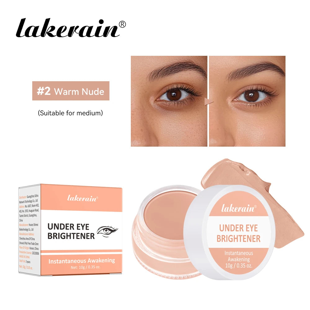 Eye Concealer Covers Dark Circles And Bags Under Eyes Brightens And Nourishes Eyes And Tightens Skin Korean Girls Eye Cosmetics Peaceful Pleasures Health and Wellness 02 warm nude
