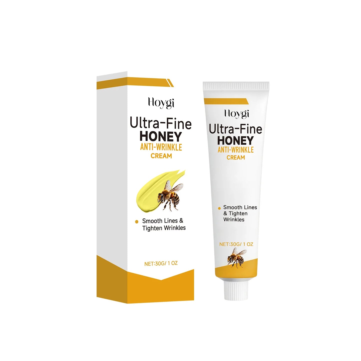 Ultra-Fine Honey Cream Anti Wrinkle Cream Fade Fine Lines Nourishing Skin Improve Dullness Brightening Lifting Firming Skin Care Peaceful Pleasures Health and Wellness 30g boxed