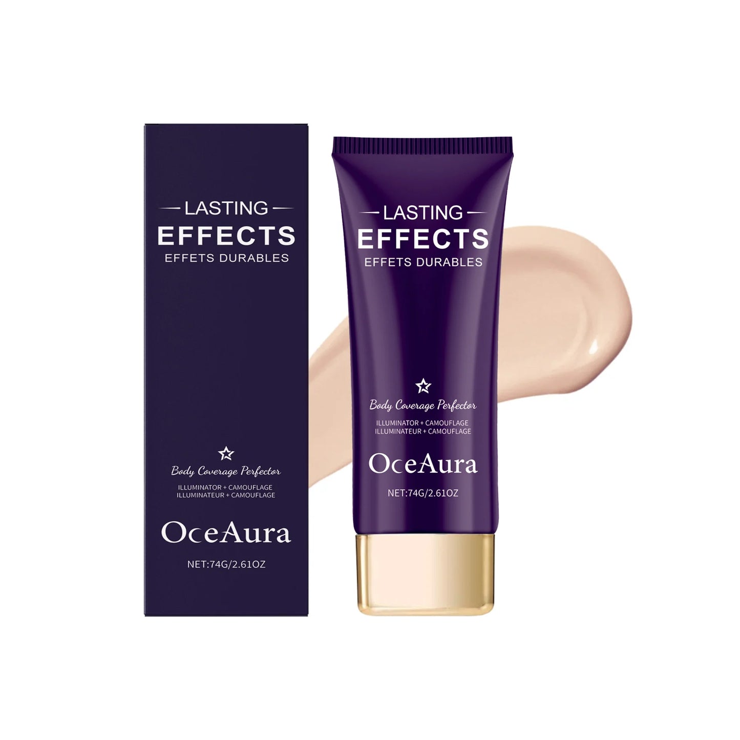 OceAura Flawless Waterproof Concealer – Dark Circles & Acne Cover