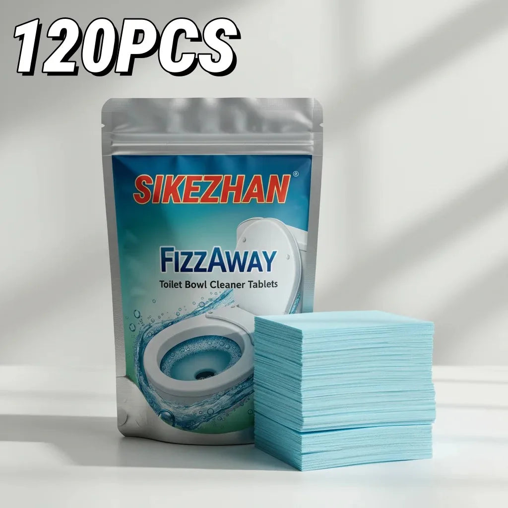 Fizzing Toilet Bowl Cleaner Tablets | 30/60/120 Bulk Pack