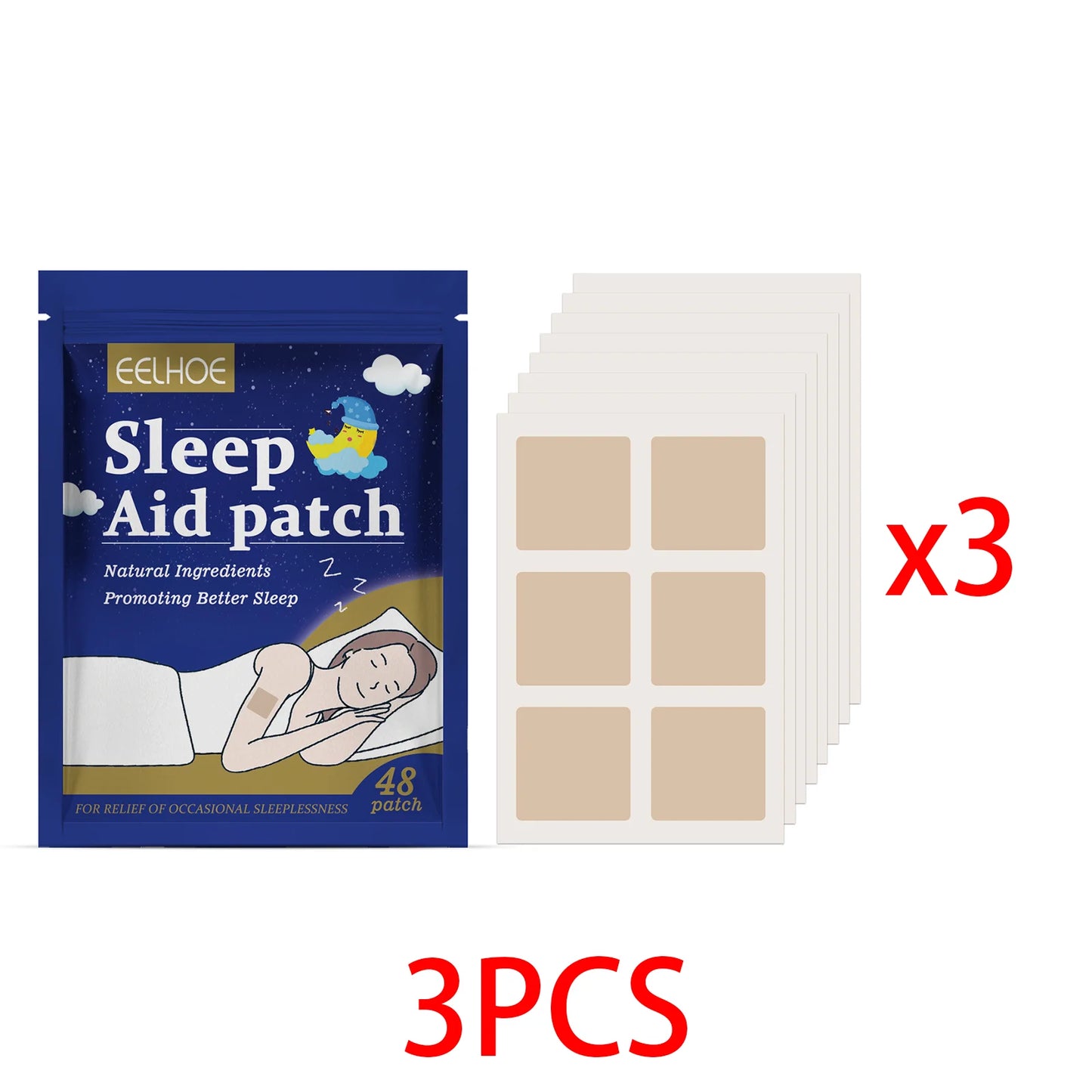 Natural Lavender Sleep Patches – Calming Nighttime Body Stickers