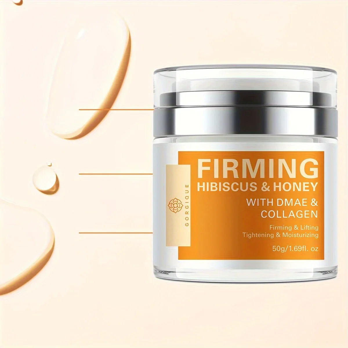 GORGIQUE Hibiscus & Honey Firming Cream | Skin Tightening