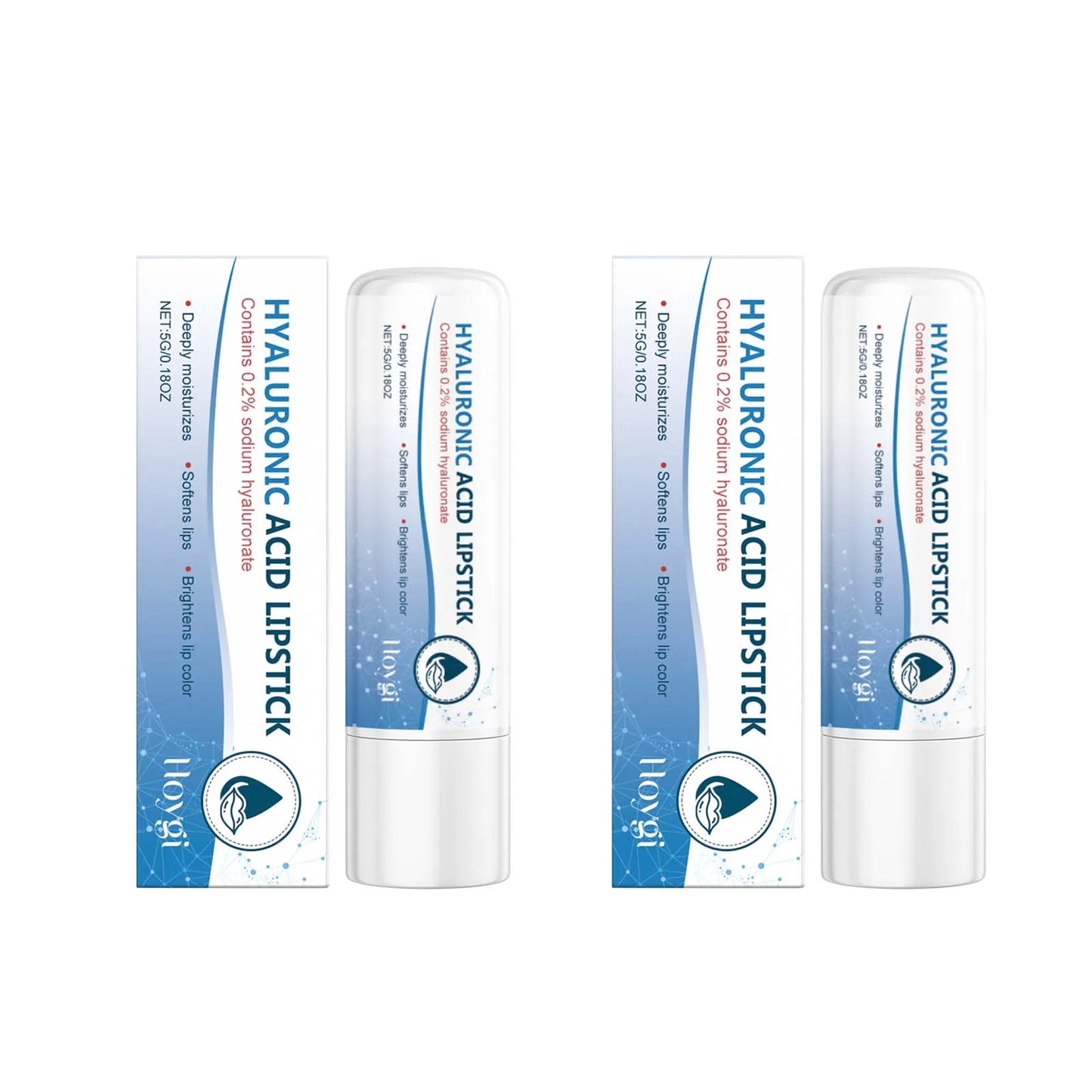 Hyaluronic Acid Lip Balm – Moisturizing & Anti-Crack (1/2/3 Pack)