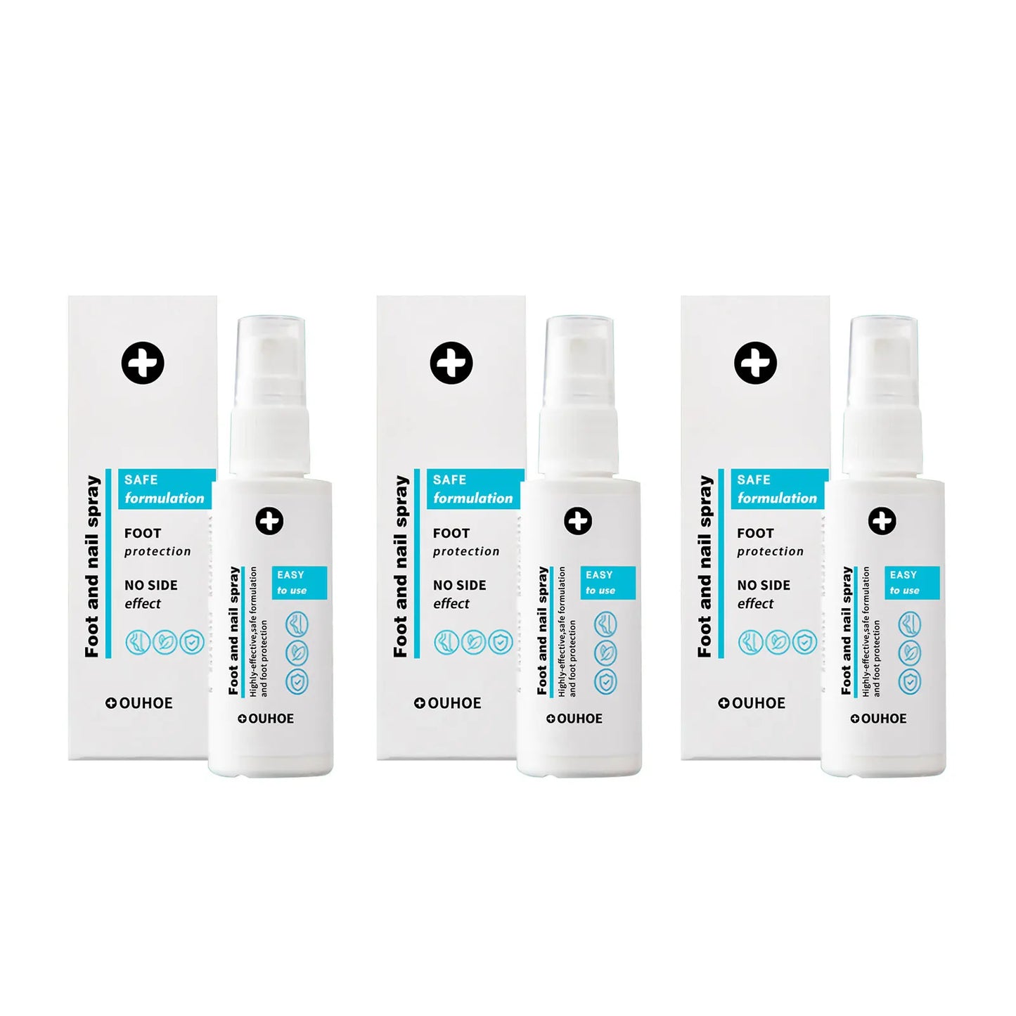 Foot Deodorant Spray – Odor Control, Moisturizing & Nail Care