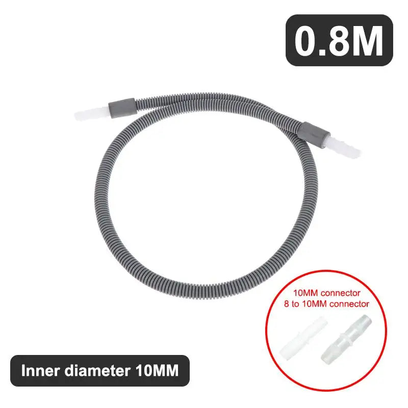 10mm Dryer Drain Extension Hose with Adapter | Multiple Sizes Drain Extension Hose Peaceful Pleasures Health and Wellness 80CM