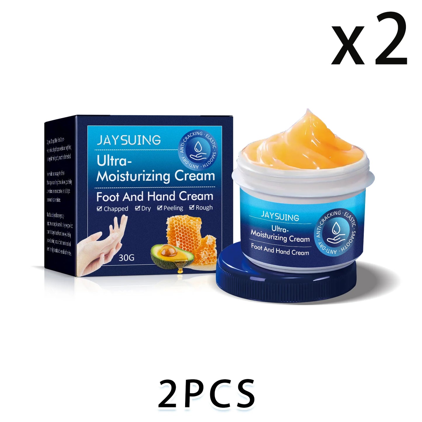 Jaysuing Shea Butter Hand & Foot Cream – Non-Greasy Moisturizer