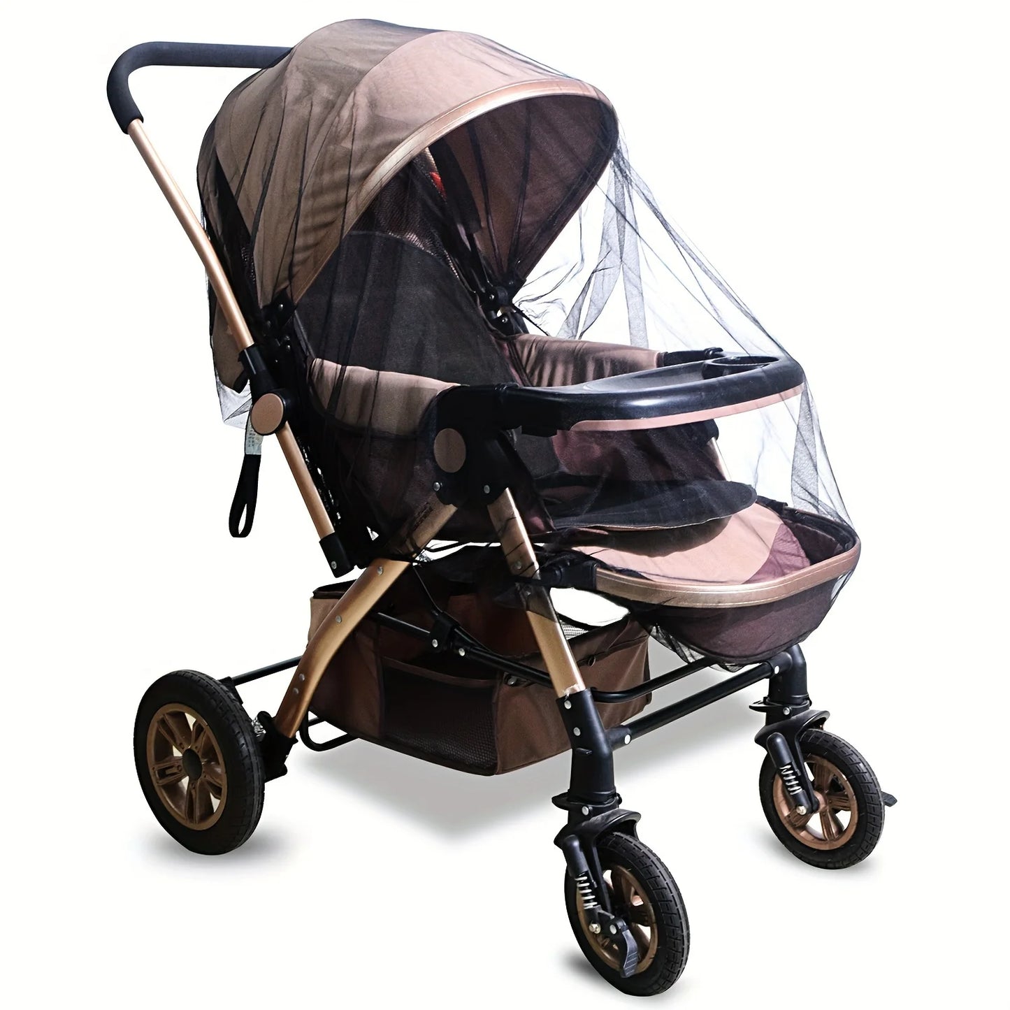 Baby Stroller Mosquito Net – Breathable Insect & Dust Cover