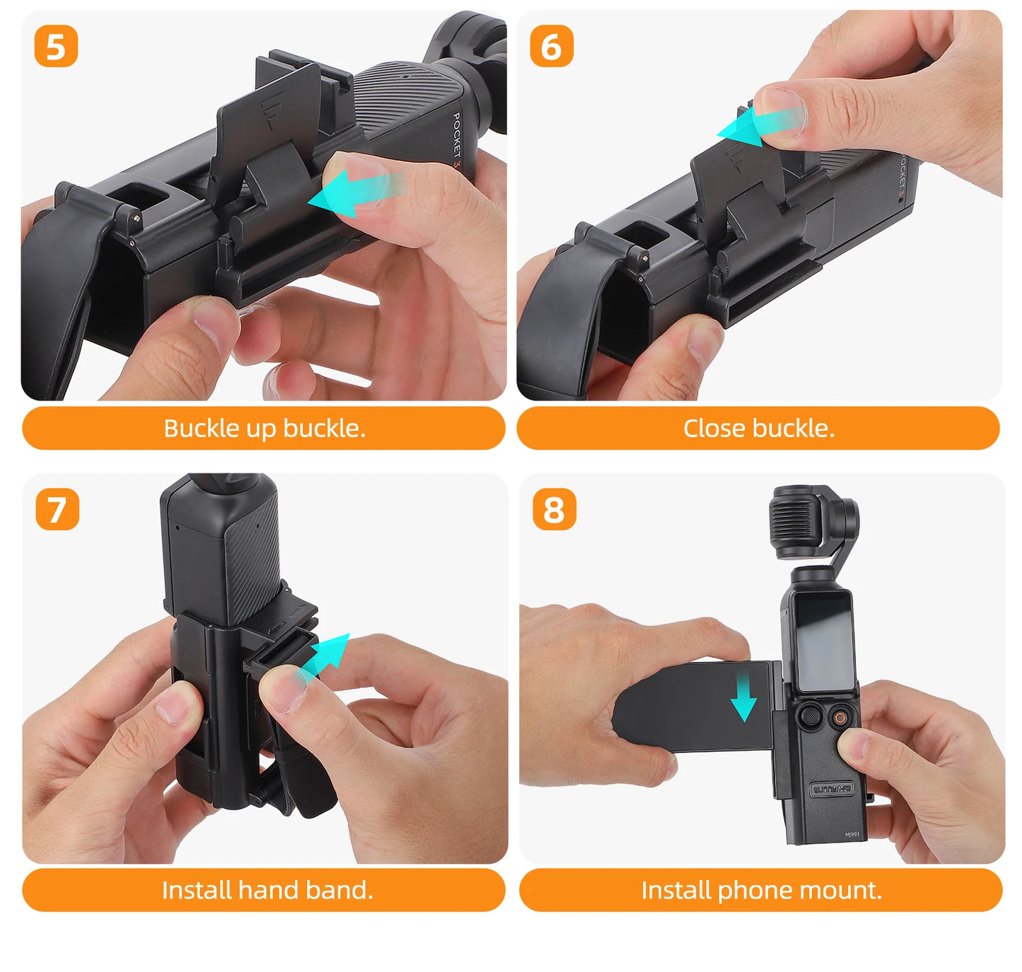 Anti-Scratch And Shock Cell Phone Stand For DJI OSMO POCKET 3 POCKET 4 PRO/POCKET 4 Magnetic Holder Peaceful Pleasures Health and Wellness