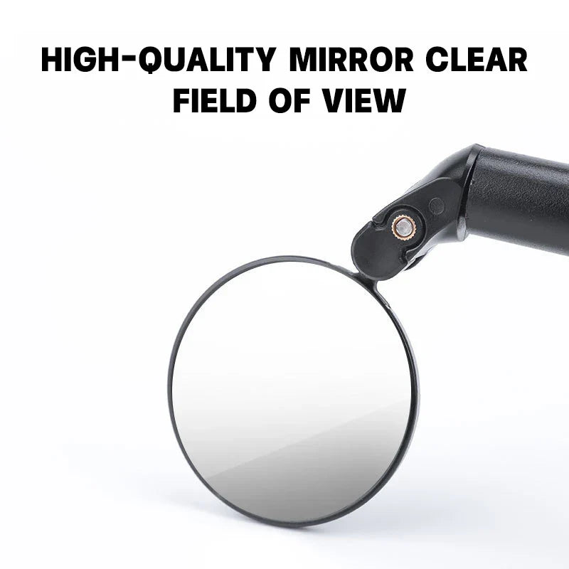 Universal Bike Handlebar Rearview Mirror – 360° Wide Angle