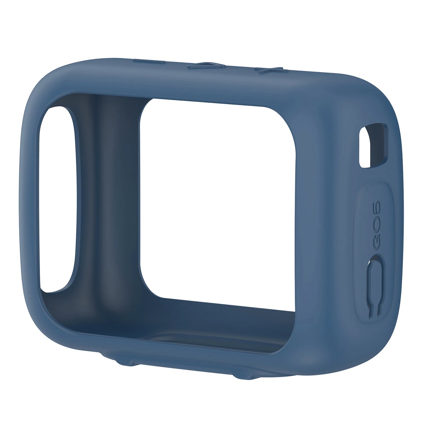 Silicone Speaker Case Waterproof Soft Anti Drop Protective Case Shockproof Protective Skin Case for GO5 Portable Speaker Peaceful Pleasures Health and Wellness Dark Blue