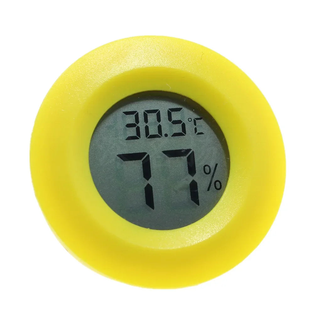 Land Turtles Accessories Aquarium Hygrometer Digital Thermometer Terrarium Reptiles Outdoor Reptile Thermal Plate Heating Mat Peaceful Pleasures Health and Wellness yellow