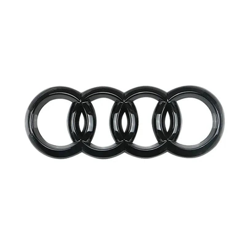 Audi 4 Rings ABS Hood & Trunk Emblem Badge | A3 A4 A5 Q5 Q7
