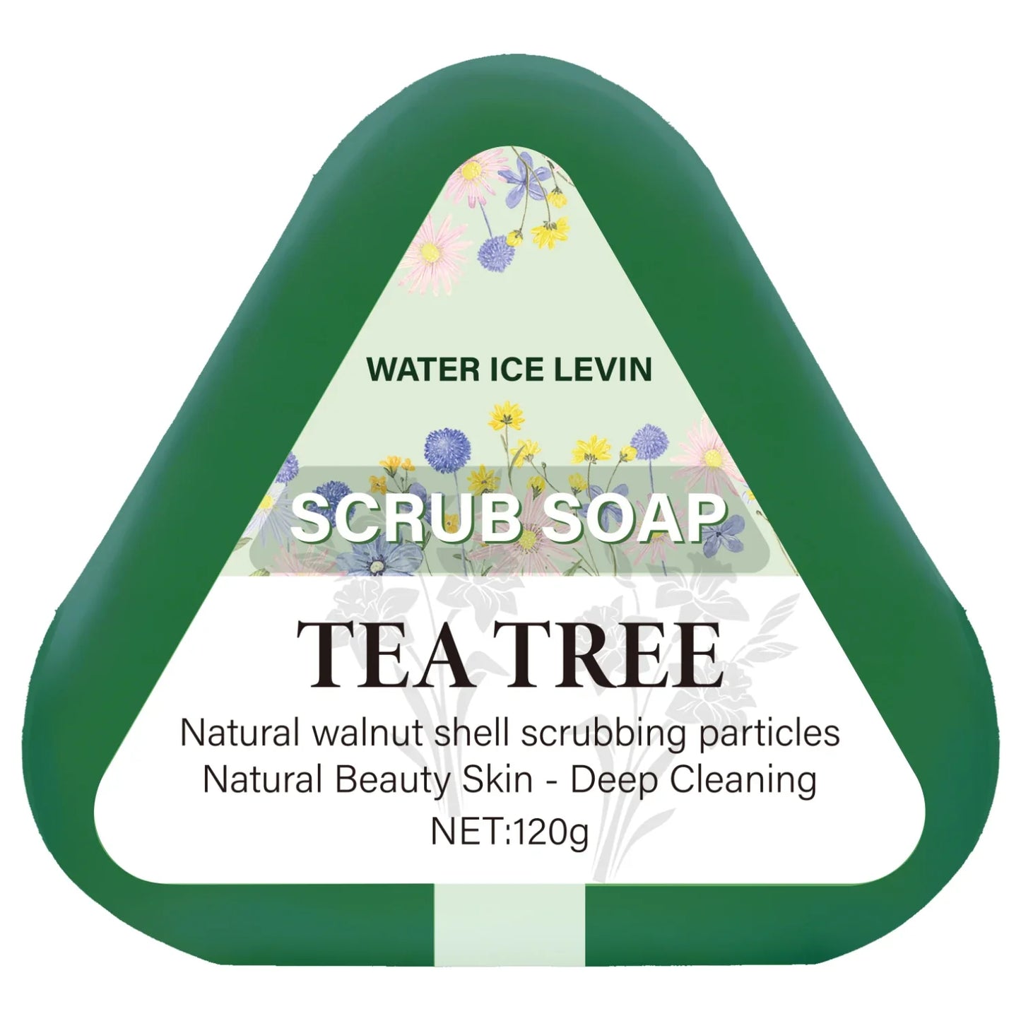 Tea Tree Scrub Soap with Walnut Shell – Deep Cleansing Bar