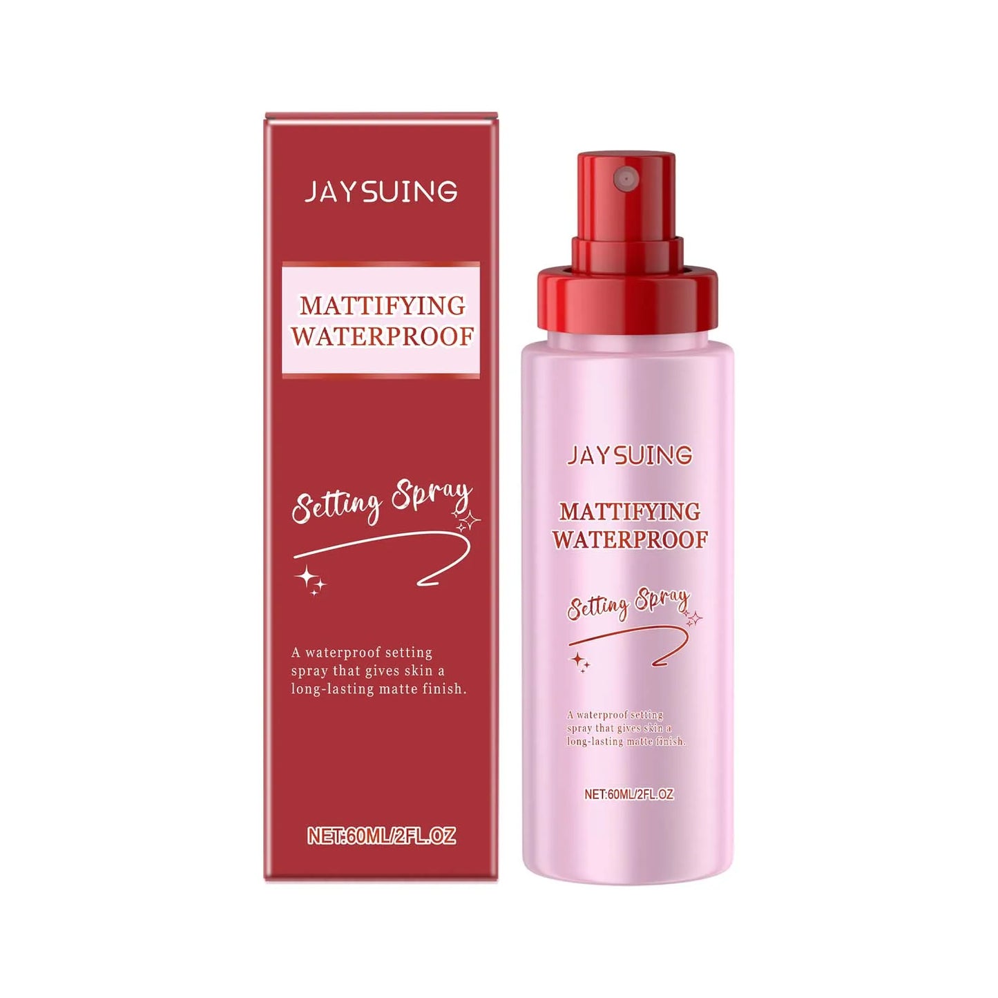 Jaysuing Matte Makeup Setting Spray – Waterproof Oil Control 60ml