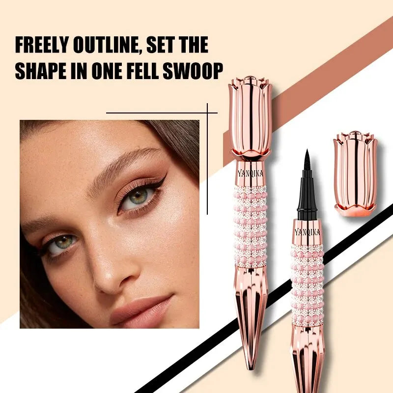 YANQINA Precision Liquid Eyeliner – Waterproof, Long-Lasting Black