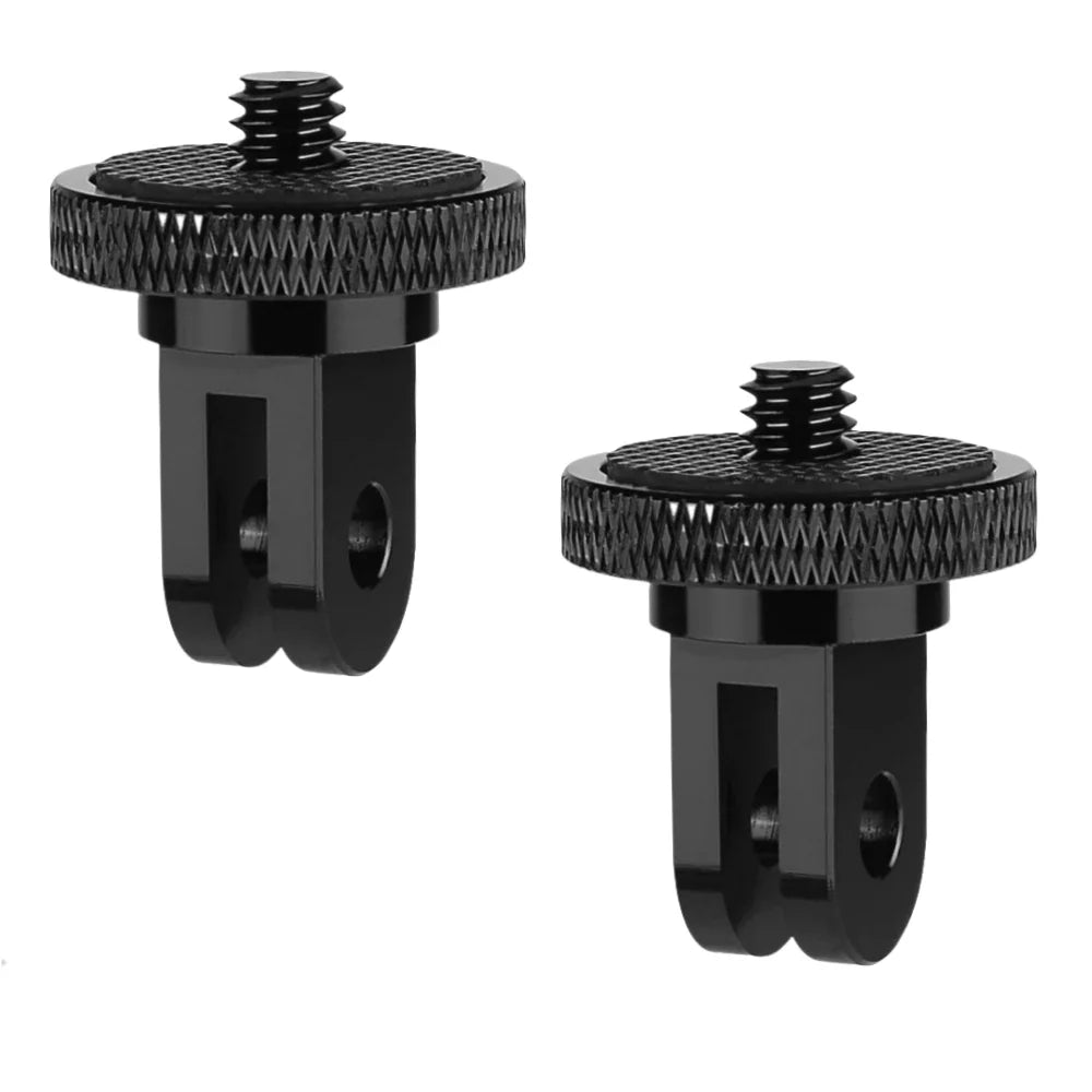 1/4" Aluminum Tripod Mount Adapter for GoPro, Insta360 & DJI